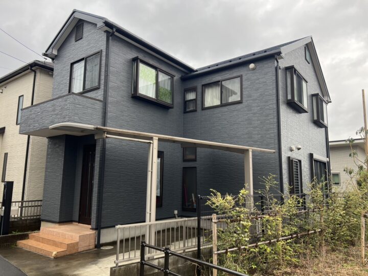 さいたま市見沼区　【外壁塗装・屋根塗装】ハイグレード！オール無機塗料での塗装です！