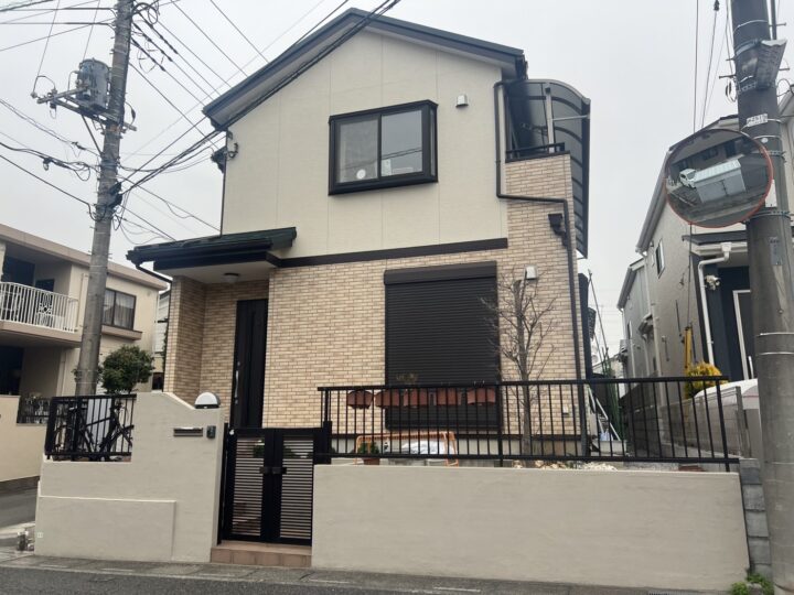 さいたま市見沼区【外壁塗装・屋根カバー工法】　新築時の輝きをもう一度！！